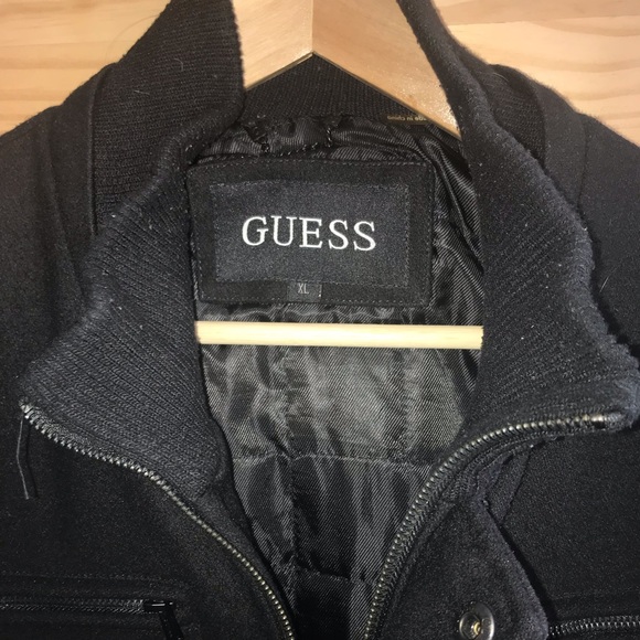 Guess Men’s Wool Jacket - Picture 2 of 6